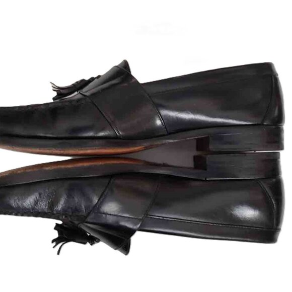 Cole Haan Black Leather Tassel Loafers ACTUAL SIZE Men's 11M - Picture 4 of 4